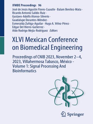 cover image of XLVI Mexican Conference on Biomedical Engineering